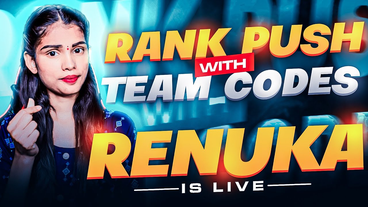 Unlimited rooms and Rank push with teamcodes - free fire live in telugu ...