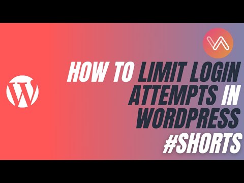 How to limit login attempts in WordPress #Shorts