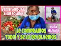 😱Comprando TODO a vendedores ambulantes de la TERCERA EDAD en El Salvador🇸🇻 Encontré a doña Mariana👵