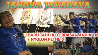 Jangkaning Jayabaya  Andik Tb Buktikan Kecerdasanya Membaca Hal Yang Tak Terduga