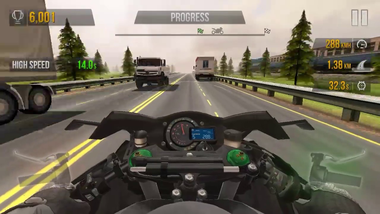 Trafik rider KAWASAKI NINJA H2-best android gameplay||TRAFIK RIDER ...