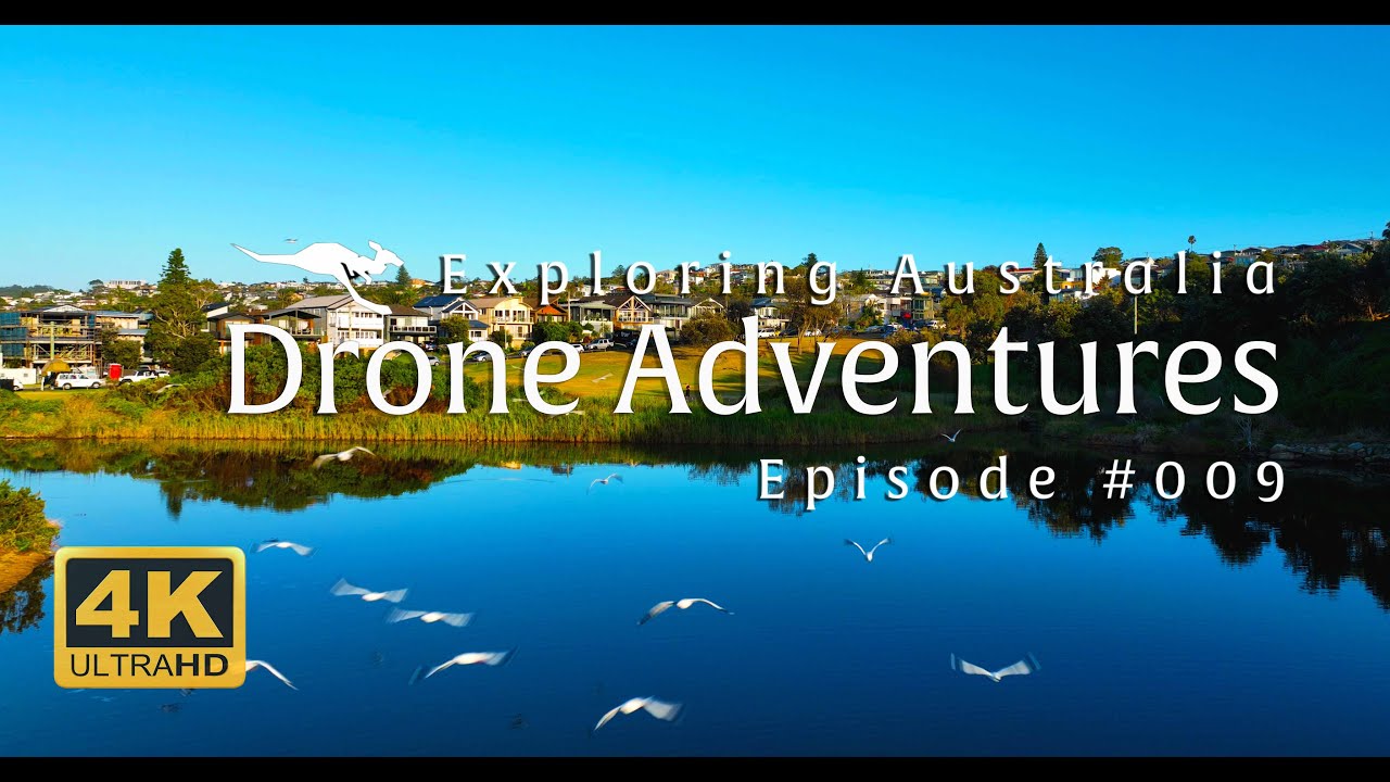4K Australia and Sydney by Drone - Gliding 