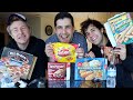 FROZEN FOOD MUKBANG ft DAVID, JASON, NATALIE AND CARLY!!