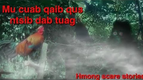Dab neeg “ Mu cuab qaib qus ntsib dab tuag “