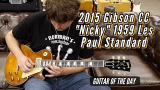 2015 Gibson Collectors Choice "Nicky" 1959 Les Paul Standard | Guitar of the Day