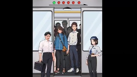 Brain Puzzle Tricky Quest level 56 Crowd Subway