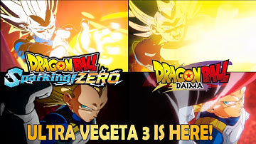 SSJ3 Vegeta (Daima) Full Moveset DLC 3 References