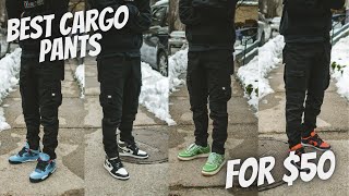 THESE ARE THE BEST CARGO PANTS FOR ONLY $50!! (MUST COP)