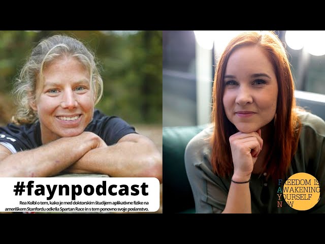 F.A.Y.N. Podcast z Majo Monrue: Rea Kolbl o slučajnem odkritju Spartan Race med doktorskim študijem