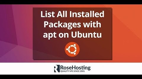 Linux Tutorial for Beginners Install Software with APT apt get in Ubuntu