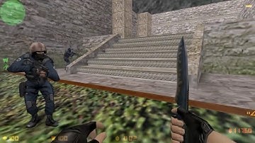 Counter-Strike v1.6 | gameplay with Hard bots - Aztec - Counter-Terrorist (Old - 2013)