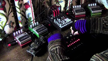 Berlin School sequenced time . Korg Monotribe x2