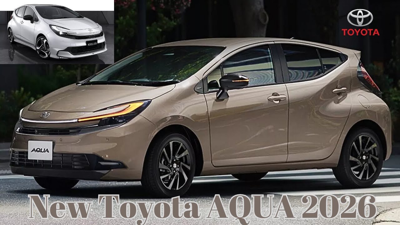 TOYOTA　AQUA New Toyota Aqua Facelift 2026 - What's New ? - YouTube