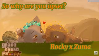 💚♻️Rocky x Zuma🧡⚓️ *so why are you upset?* #zucky #pawpatrol