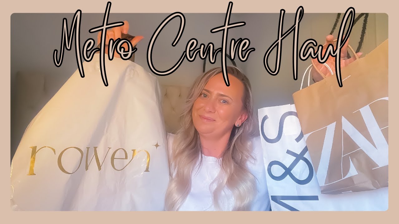 SHOPPING AT METRO CENTRE | WHAT DID I PICK UP 🌹 #PRIMARK #zara #rowen