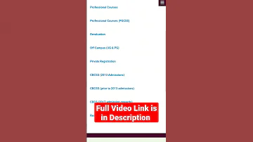 How To Check MG University Results 