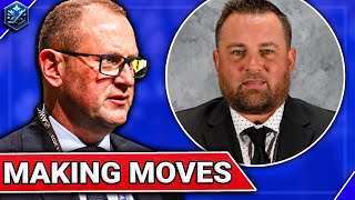 Leafs making MOVES... - MAJOR Leafs Coaching Update | Toronto Maple Leafs News