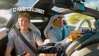 DANIEL MAC REACTS TO MY MCLAREN P1! || Manny Khoshbin