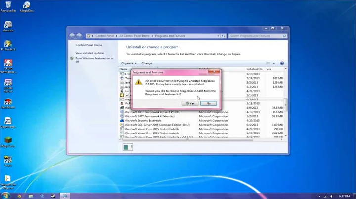 How to Uninstall MagicDisc