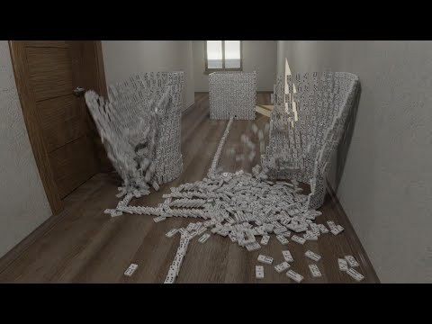 Domino Effect Simulation