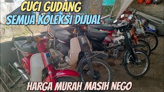 Cuci Gudang Honda Series C70 Astrea 800 Astra S90 | Dijual Semua | Harga Masih Nego | Motor Antik