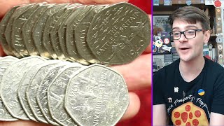 видео: Сумки, полные памятных монет!!! Сумка для поиска монет стоимостью 250 фунтов стерлингов и 50 пенс... картинка: Сумки, полные памятных монет!!! Сумка для поиска монет стоимостью 250 фунтов стерлингов и 50 пенс...