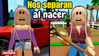 NOS SEPARAN AL NACER | Roblox Brookhaven rp | Mini Pelicula  Historia de Roblox