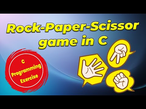 Coding A Rock Paper Scissor game in C Programming Language