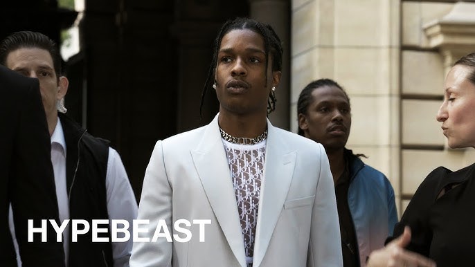 Asap Rocky arriving for the Christian Dior Spring-Summer 2014 Haute-Couture  collection show held at Musee Rodin, in Paris, France on January 20, 2014.  Photo Christophe Guibbaud/ABACAPRESS.COM Stock Photo - Alamy