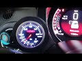 Video: Manometro Turbo installabile su Fiat 500 Abarth pressione -1 +2 bar con memoria picco