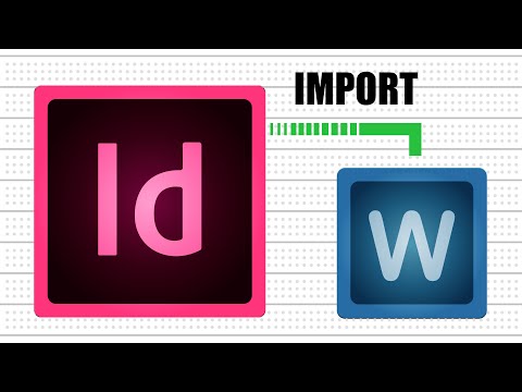 Import a large Word document into Adobe InDesign WITHOUT Copy/Paste