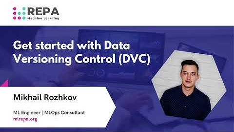 Get started with Data Versioning Control (DVC)