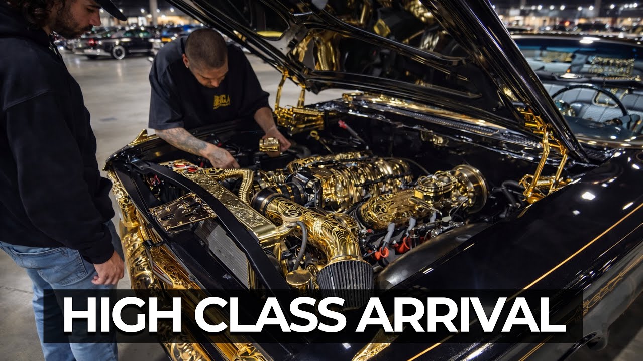 High Class Roll-In | Lowriders Enter the Long Beach Supershow 2026