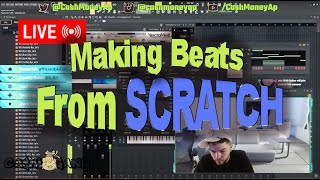 cashmoneyap making beats from scratch!