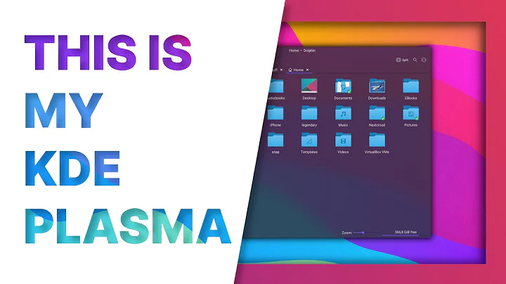How I customize my KDE Plasma Desktop