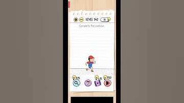 complete the Parkour 🧠 brain test level 342 completed #tamilgamingcompany #braintest