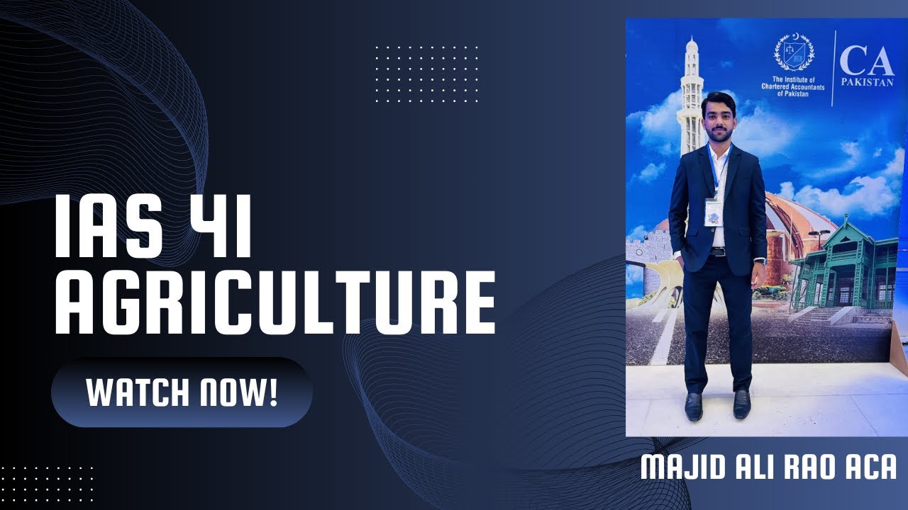 IAS 41 Agriculture - YouTube