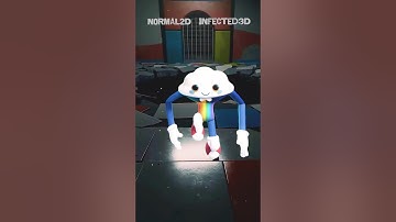 Poppy Playtime 5 New!!! CloudBoy | Normal2D | Infected 3D | Evolution Time #poppyplaytime