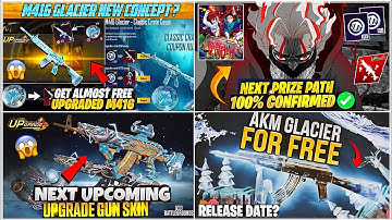 4.1 NEW DANDADAN ANIME PRIZE PATH?😍| M416 GLACIER IS BACK🥶| NEW LV.6 UPGRADE🪷LOTUS AKM SKIN🤯PUBGM