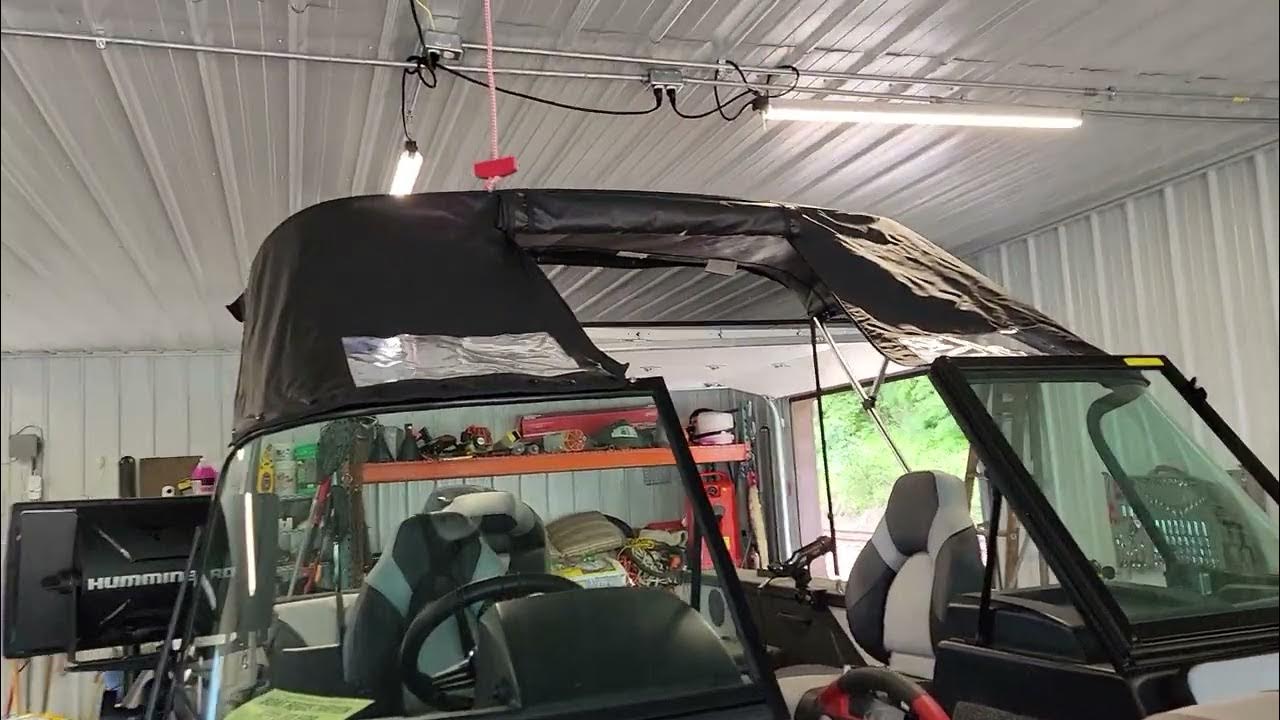 2022 Alumacraft Trophy 175 Bimini Top YouTube