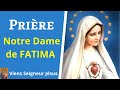 Prière à Notre Dame de Fatima Portugal - Prière à la Vierge Marie - Prière catholique chrétienne