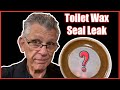 Toilet Wax Seal Leak