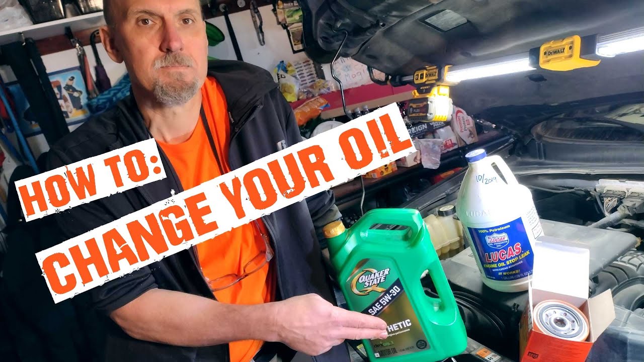 How To Change Your Oil #automotive - YouTube