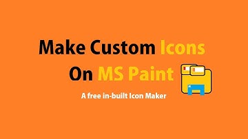 How to create Custom Icons On MS Paint