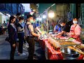 [4K] Cheap local street food in the evening at Sukhumvit 77/1 Alley, Bangkok