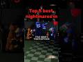 The 5 best nightmares in Fntd #fnaf #fntd #shorts #viral