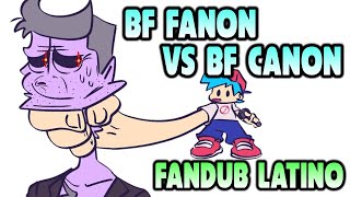 Friday Night Funkin | BF Fanon VS BF Canon [DegoDraws] | Fandub Español Latino