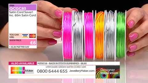 Learn How to Kumihimo and Make Kumihimo Jewellery [Tutorial]: Jewellery Maker 08/03/14