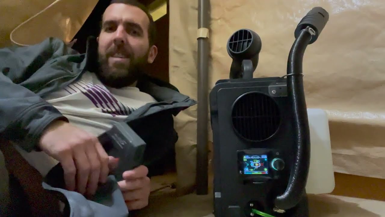 How hot can it get ? HCALORY HC-A01 Diesel Heater - YouTube