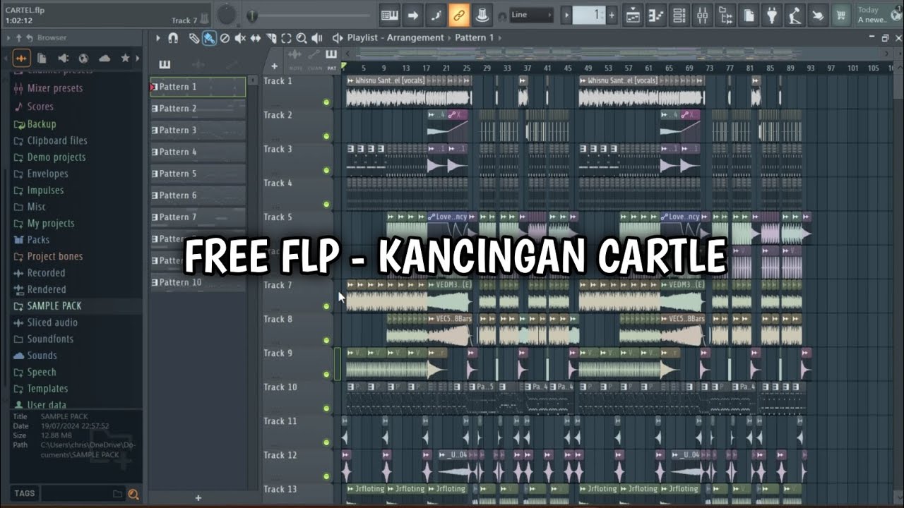 FREE FLP NO PASSWORD || KANCINGAN CARTLE || BY FEBRI SATO